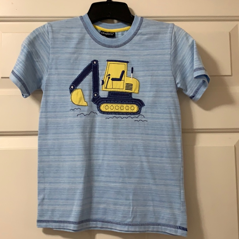 Boys Excavator Tee Shirt
